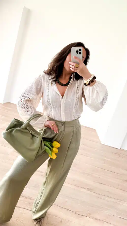 Alternative view of Lauren Blouse Ecru *