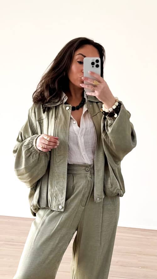 Jarah Jacket Green .