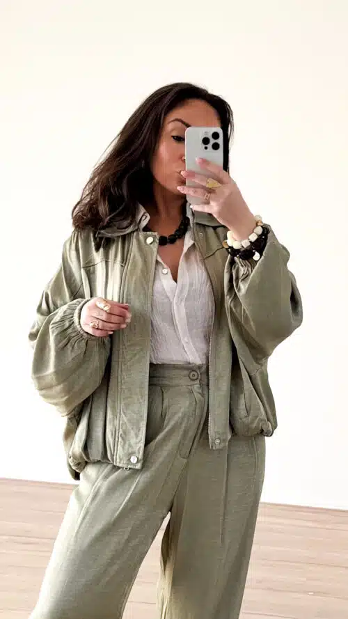 Jarah Jacket Green .