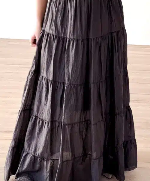 Alternative view of Mayda Maxi Skirt Brown