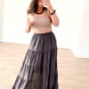 Mayda Maxi Skirt Brown