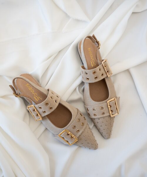 Babouche Slingback Soya Beige - Afbeelding 4