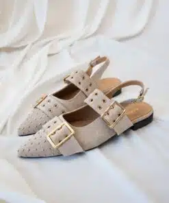 Alternative view of Babouche Slingback Soya Beige