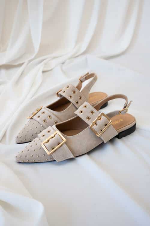 Alternative view of Babouche Slingback Soya Beige