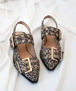 Anouk Slingback Leopard