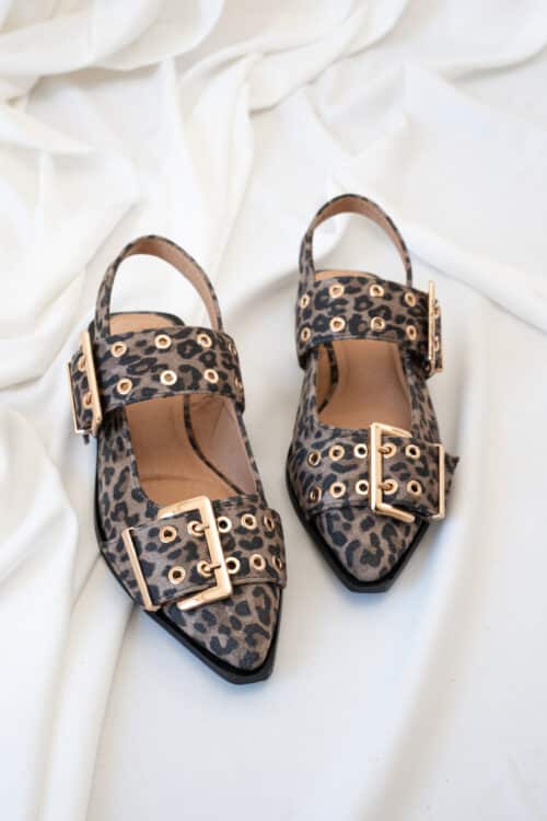 Anouk Slingback Leopard