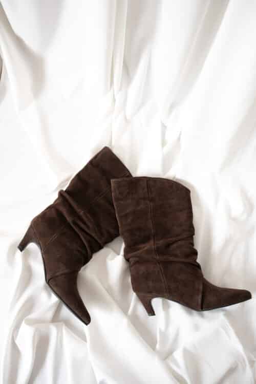 Noe Leather Boots Brown