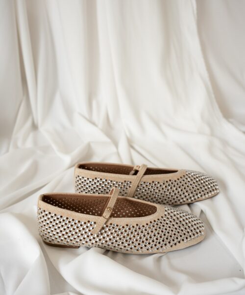 Noa Sparkle Ballerina Beige