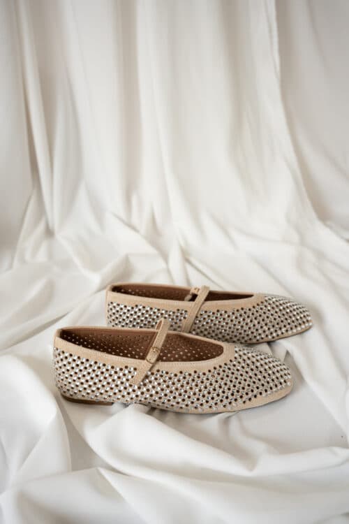 Noa Sparkle Ballerina Beige