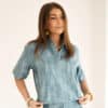 Lofty Manner Blouse Abby Blue