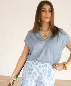 Lofty Manner Top Lani Blue