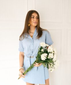 Alternative view of Lofty Manner Blouse Brisa Blue