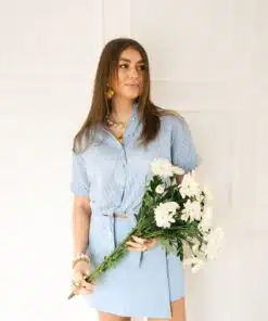 Alternative view of Lofty Manner Blouse Brisa Blue