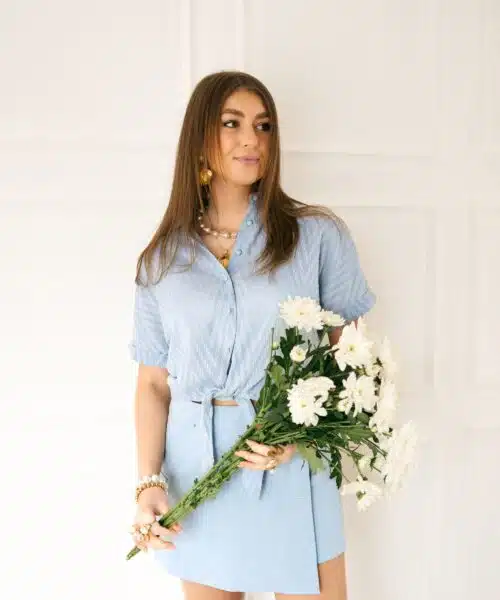 Alternative view of Lofty Manner Blouse Brisa Blue