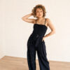 Ashley Krijtstreep Jumpsuit Navy