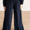 Toby Stripe Pants Navy~