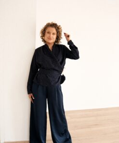 Alternative view of Toby Blazer Stripe  Navy~