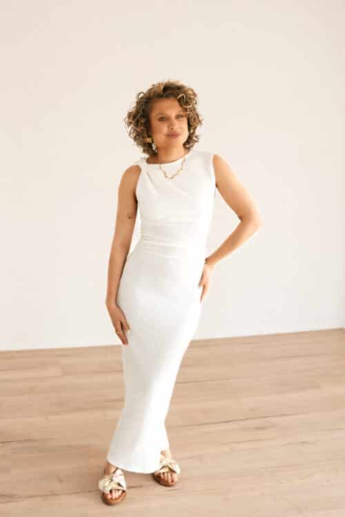 Daisy  Dress Offwhite^