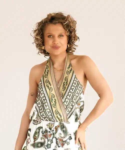 Alternative view of Tara Jumpsuit Green