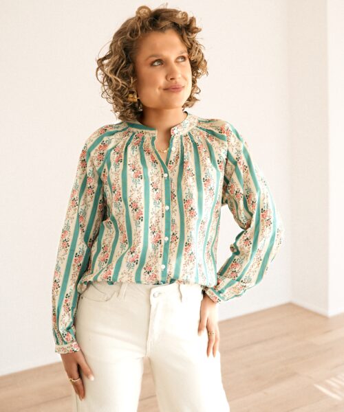 Kitty Flower Blouse*