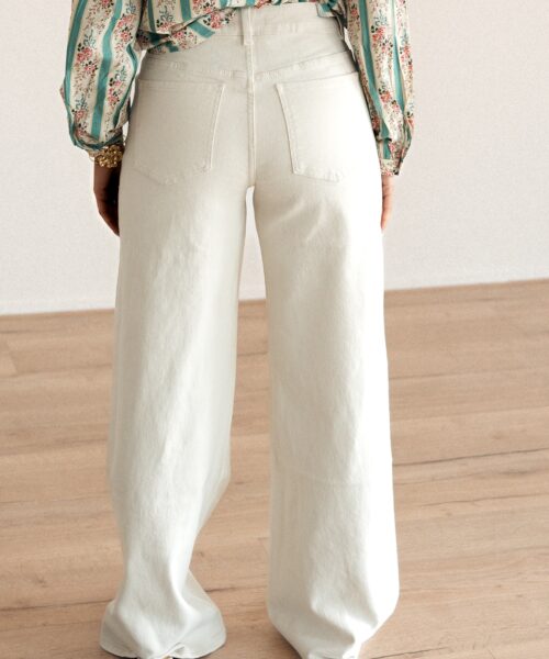 Alternative view of Mila Dad Fit Jeans Offwhite 6265