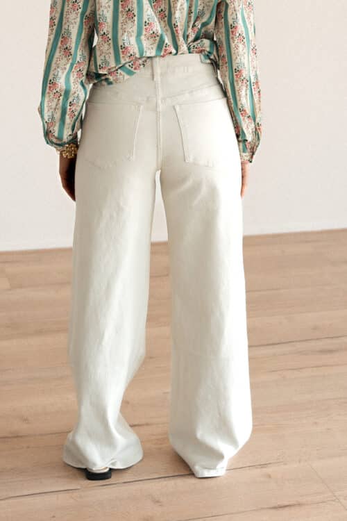 Alternative view of Mila Dad Fit Jeans Offwhite 6265