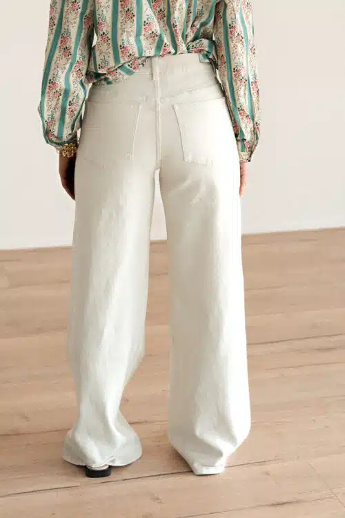 Alternative view of Mila Dad Fit Jeans Offwhite 6265