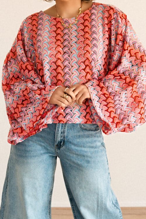 Alternative view of Thalia Blouse Multicolor