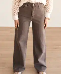 Meral Dad Jeans Light Brown 3378