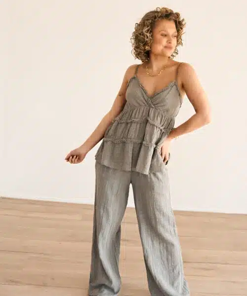 Linnen Set Taupe