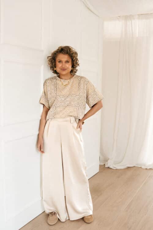 Alternative view of Bandana Shirt Beige