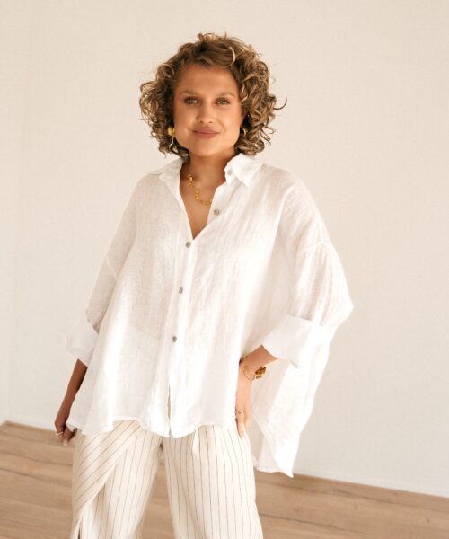 Linnen Blouse White