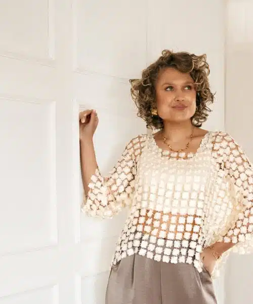 Laura Top Creme