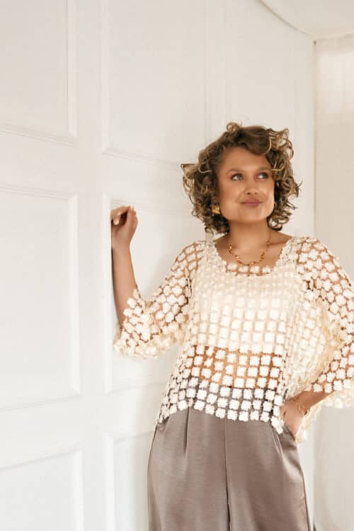 Laura Top Creme