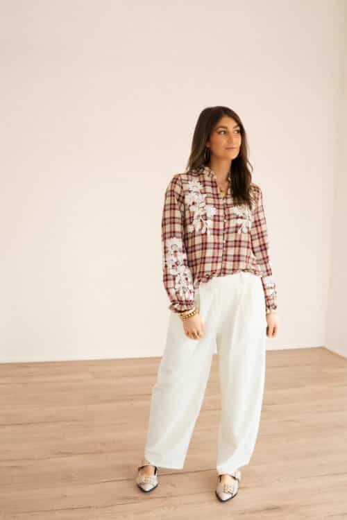 Demi Pantalon Offwhite