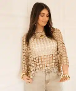 Laura Top Gold