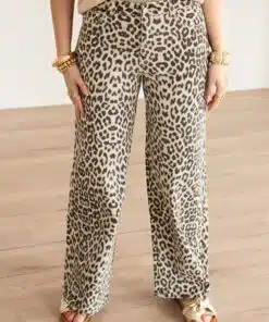 Anke Leopard Jeans 9152