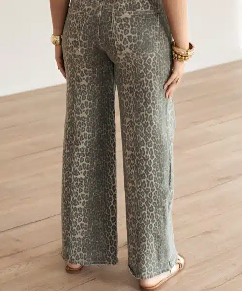 Alternative view of Louise Leopard Jeans 3602