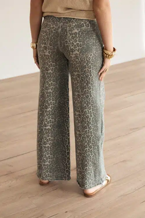 Alternative view of Louise Leopard Jeans 3602