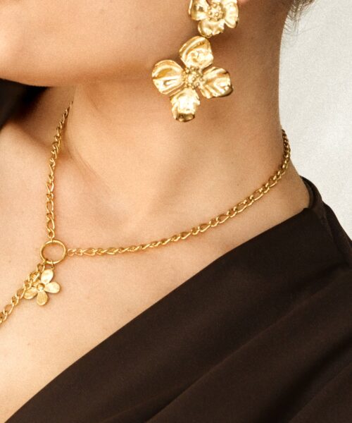 Big Flower Earrings