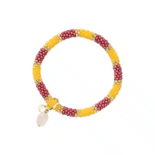 A Beautiful Story Talented Rose Quartz Bracelet