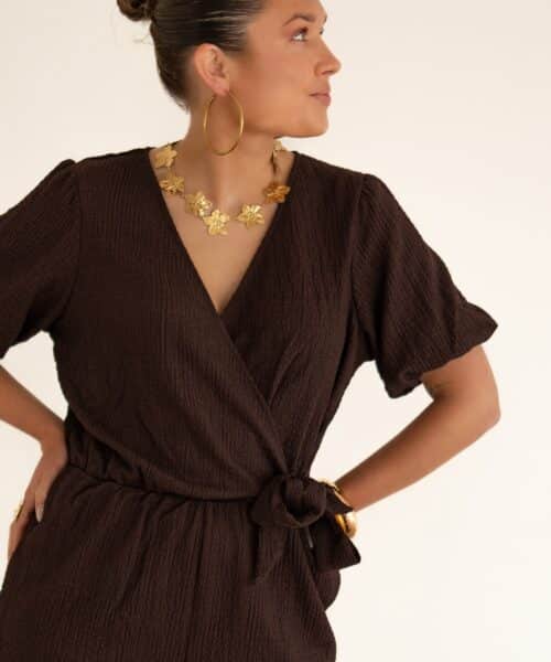 Lofty Manner Playsuit Maddie Brown