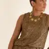 Lofty Manner Top Trixie Brown