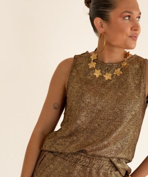 Lofty Manner Top Trixie Brown