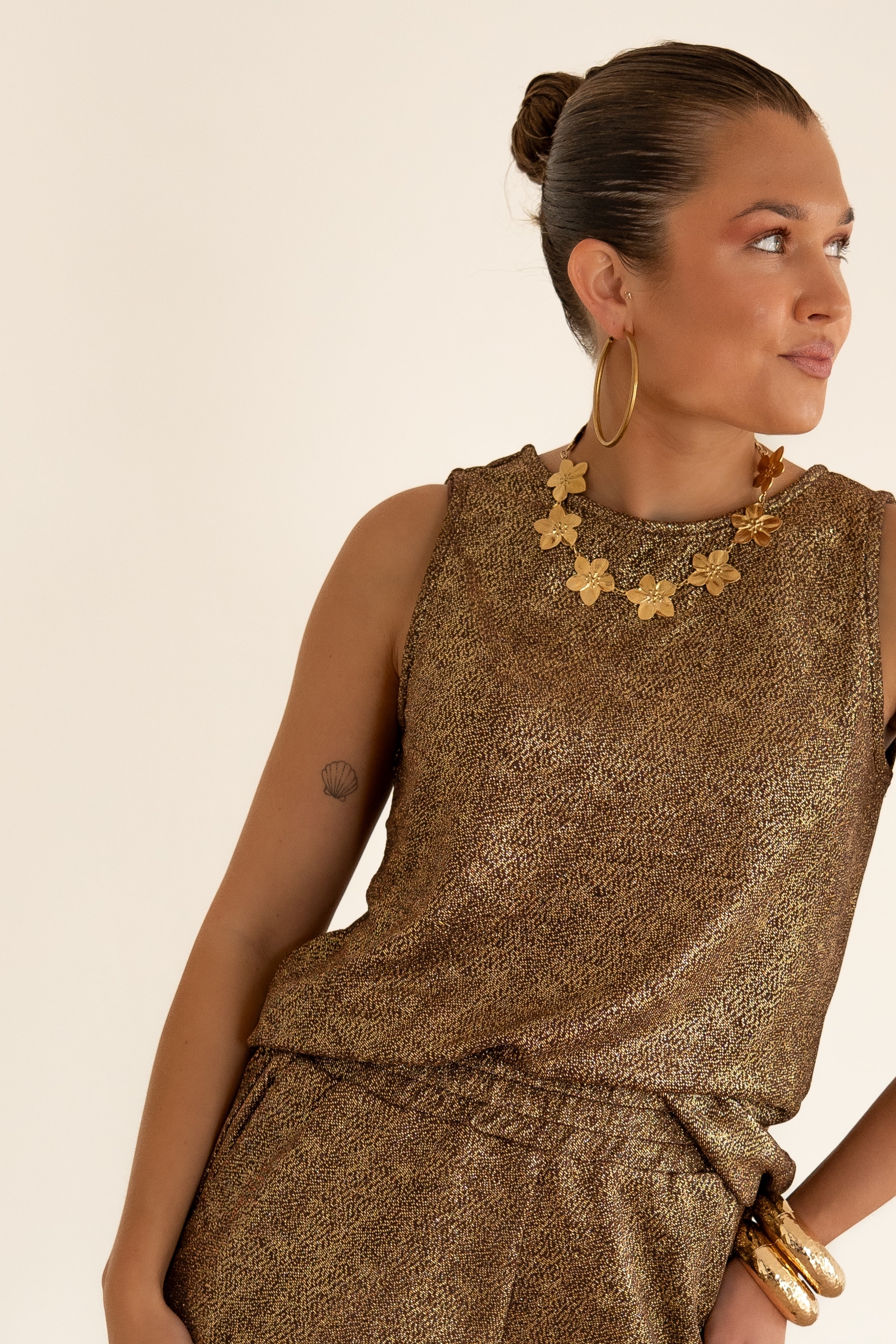 Lofty Manner Top Trixie Brown