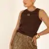 Lofty Manner Top Esra Brown