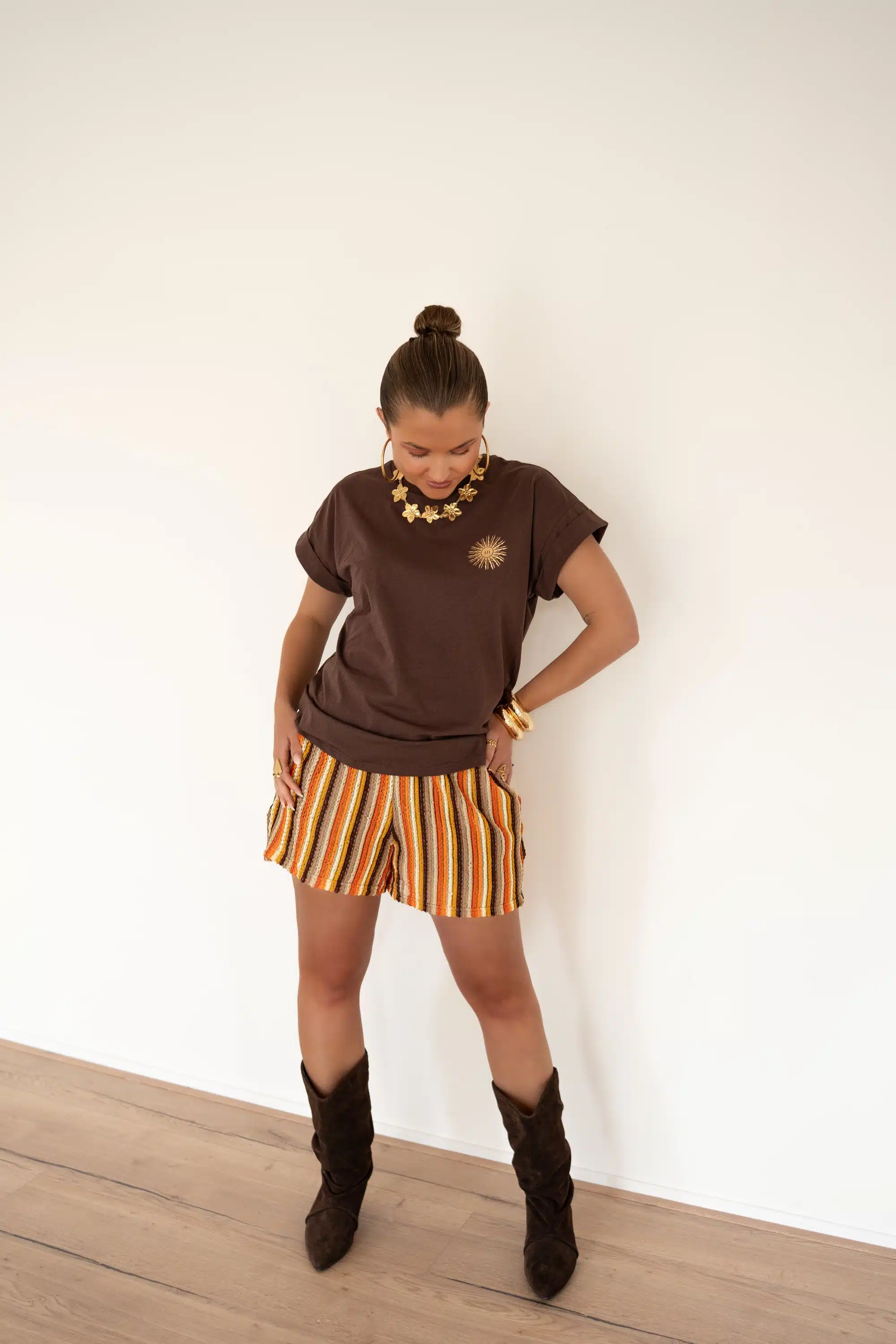 Lofty Manner T-shirt Anna Brown - Afbeelding 4