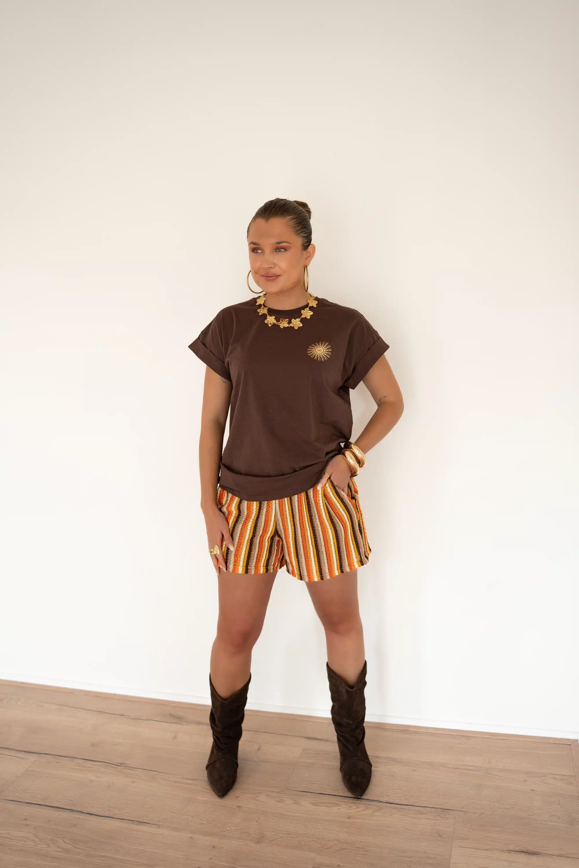 Lofty Manner T-shirt Anna Brown - Afbeelding 6