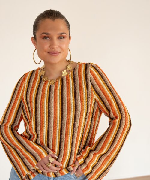 Lofty Manner Top Livy Multi Color