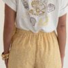 Lofty Manner T-shirt Nora Creme